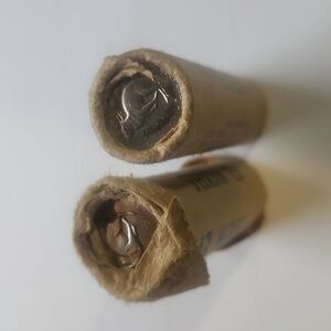 2 full roles of 1967 rabbit Nickles